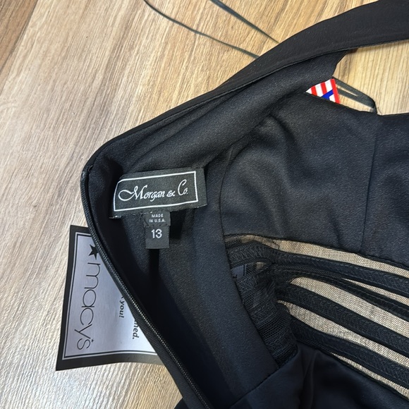 Morgan and Co Black Dress. Womens size 13. NWT. - Picture 16 of 16